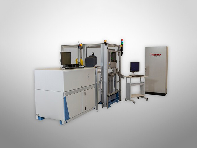ARL SMS-3300 automation system with single or dual OES or XRF